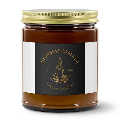 Amber Herb Glow Soy Candle